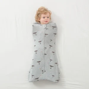 Baby cotton swaddling blanket sleeping bag